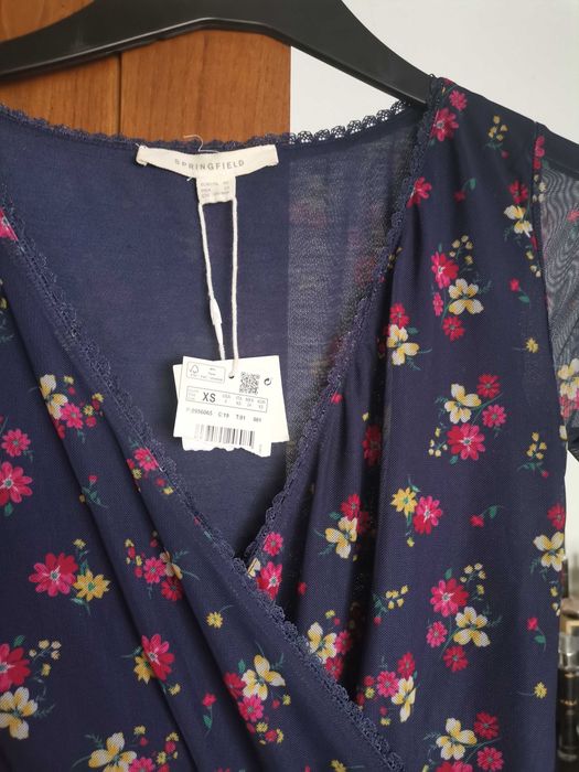 Vestido floral Springfield