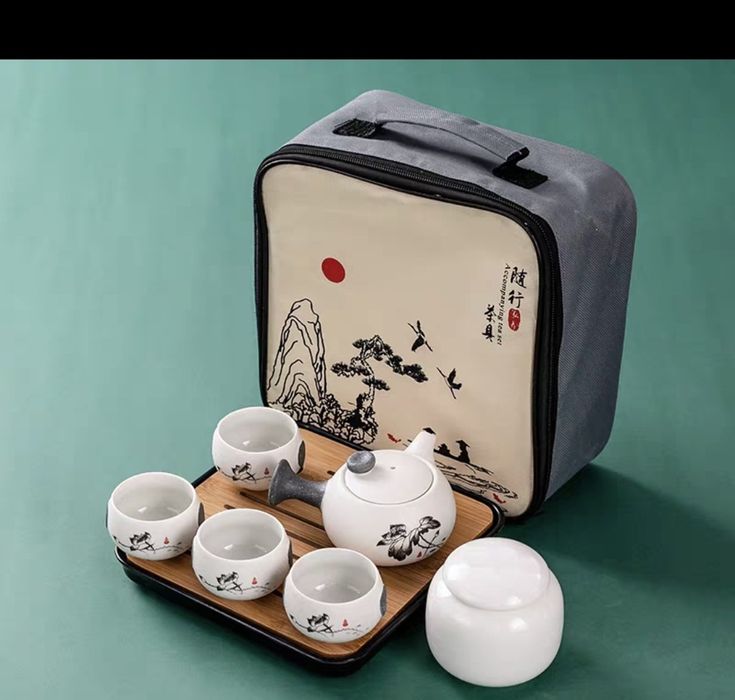 Дорожній чайний набір для чайної церемонії
