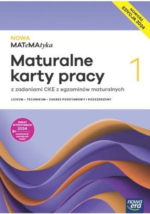Maturalne karty pracy matematyka 1