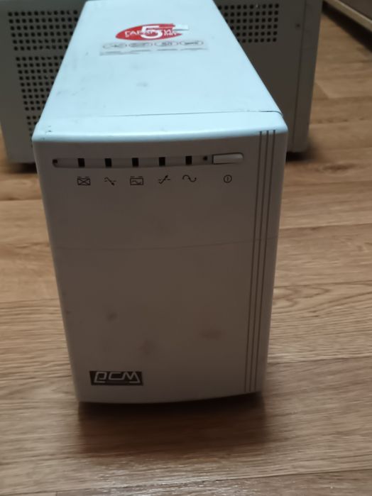 ДБЖ Безперебійник Інвертор 1500ВА, Schuko та USB кабель, 2 акумулятори