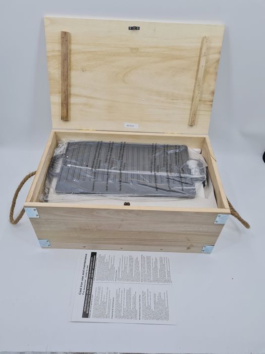 12-częściowy zestaw żeliwna patelnia Garnek płyta grillowa żeliwne