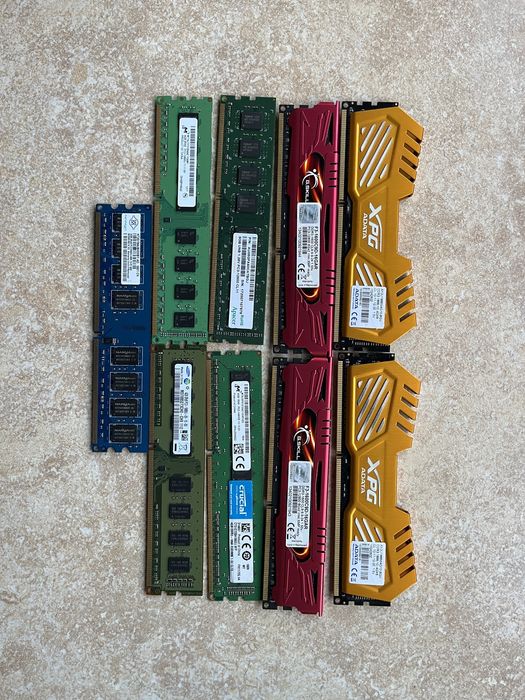 Оперативная Память, ОЗУ, для ноутбука и ПК DDR2, DDR3, DDR4, 1,2,4,8гб