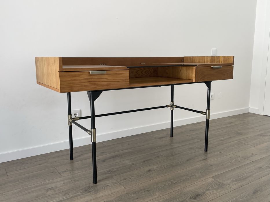 Secretária Design La Redoute Arlon + Cadeira Giratória | Como novas