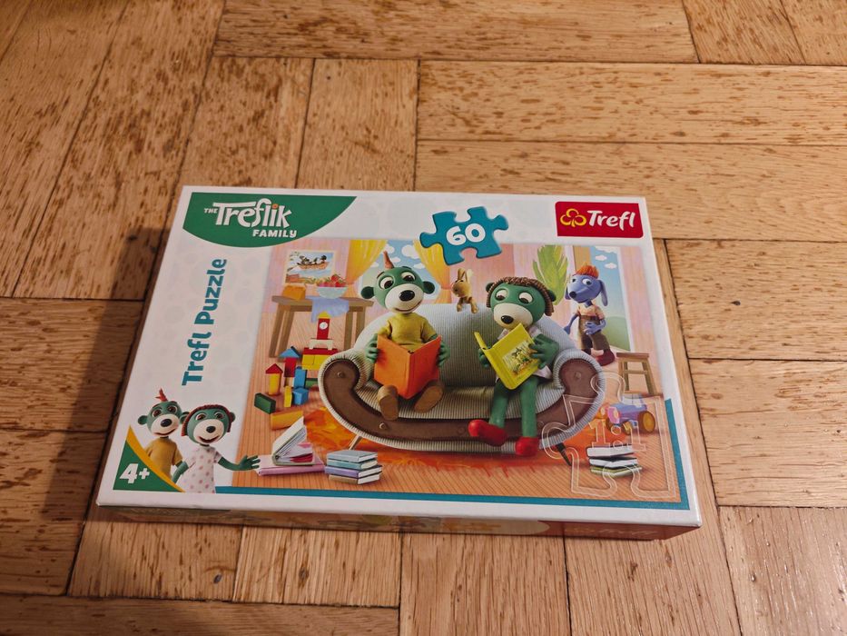 Trefl puzzle Treflik family 60 elementów 4+
