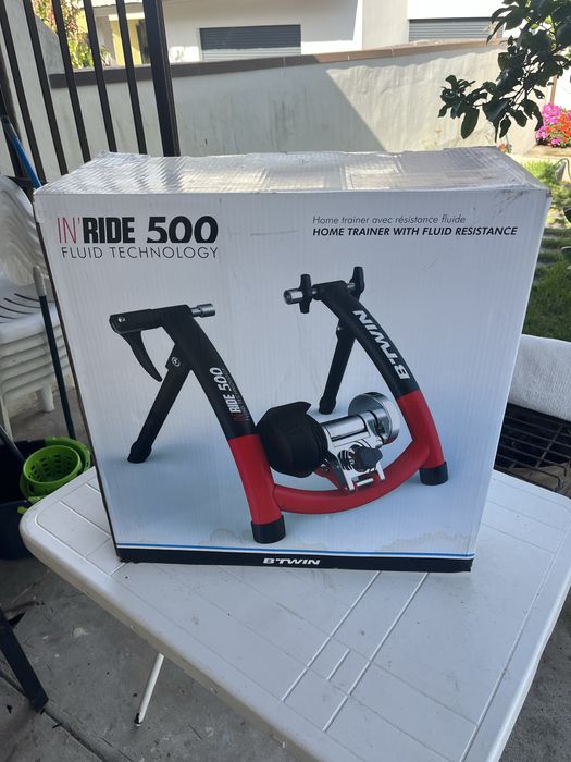 Rolo de Treino Indoor Btwin Inride 500 (+ Extras Opcionais) – Como Novo