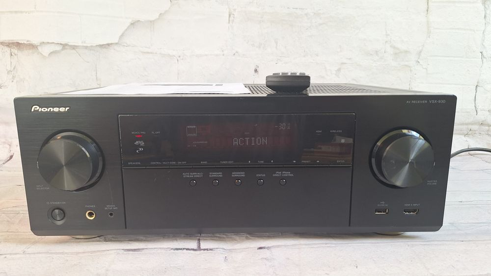 Pioneer VSX-930  MOCNY 7.2  4k/60p Hi res Atmos  OPIS