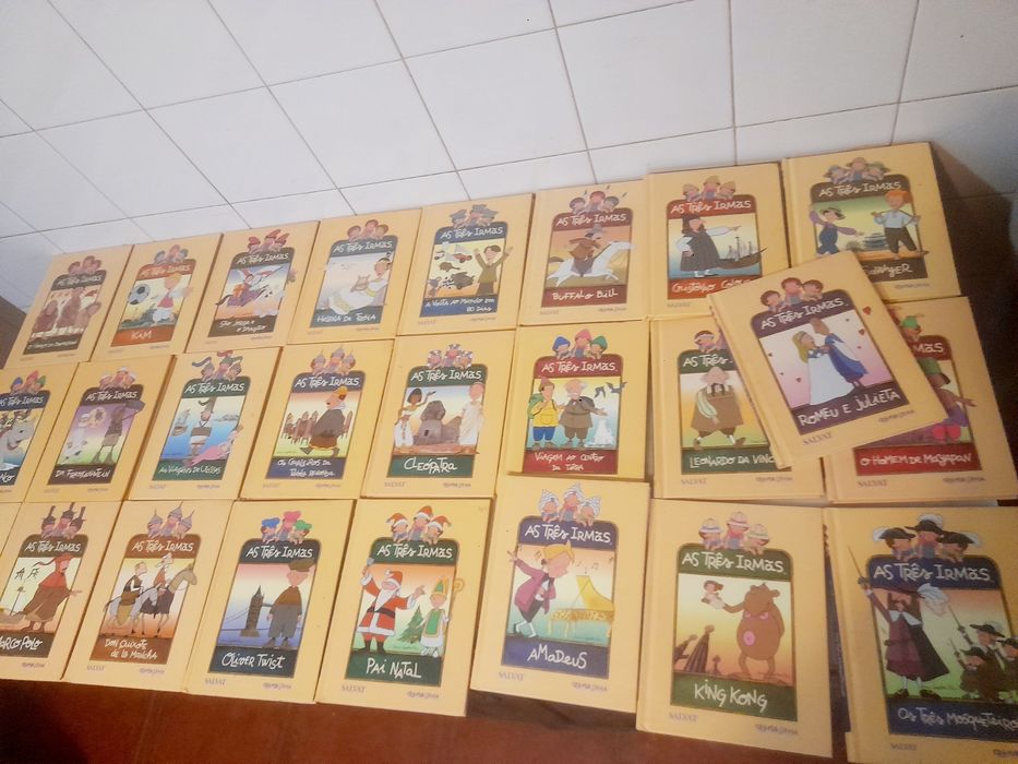 Set of 25 Books: The Three Sisters Collection