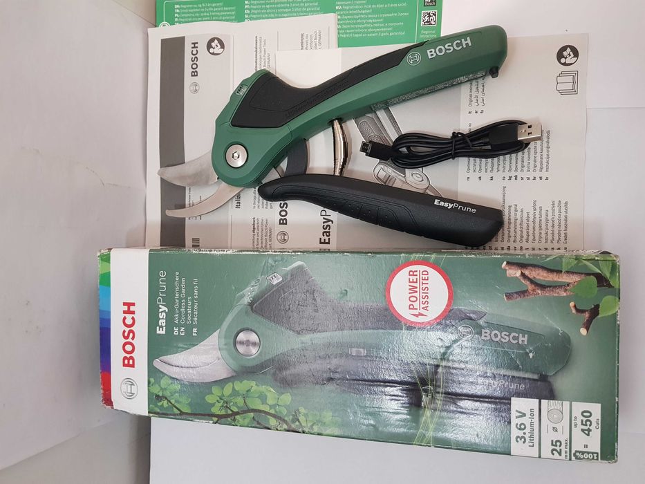 Sekator BOSCH EASY PRUNE akumulatorowy 3,6v +kabel aku