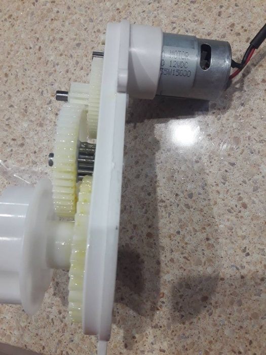 Посилений Редуктор До Дитячого Електромобіля!  10км/год = 15 000 об/хв