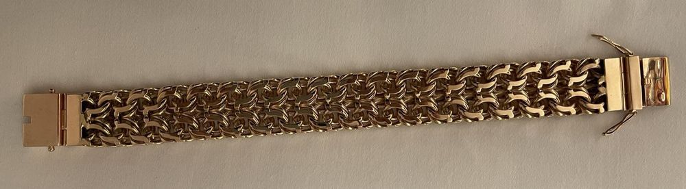 # браслет#бисмарк#длина 24 см# золото 585#под заказ#