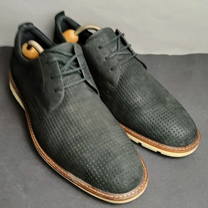 Ecco półbuty męskie r. 43 lekka podeszwa skóra naturalna!