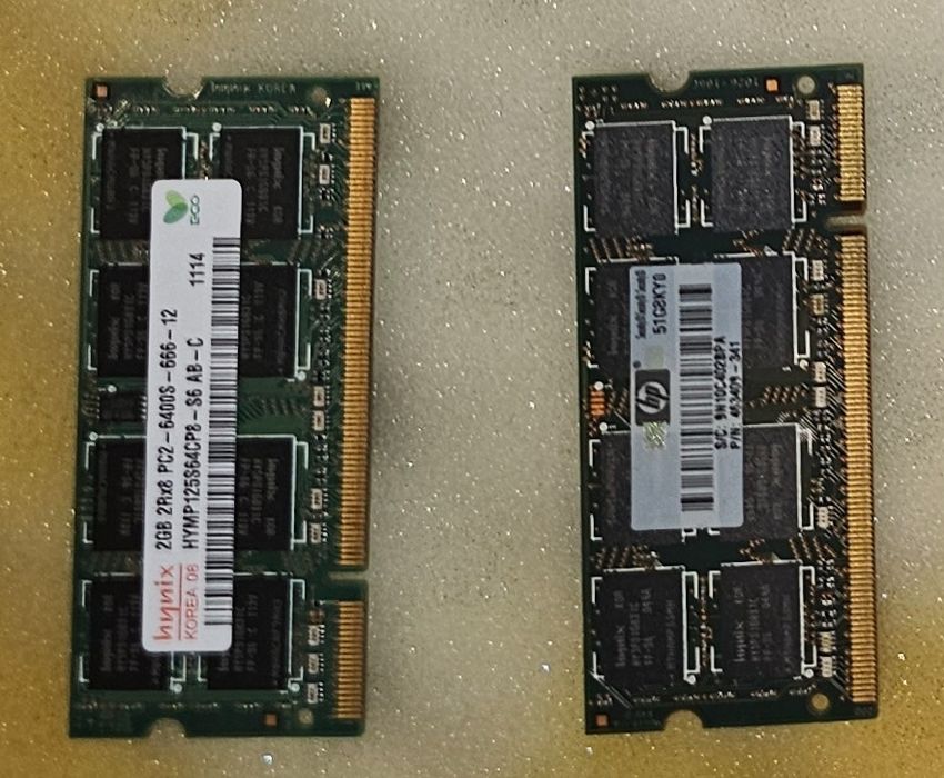 HYNIX KOREA 05 PC2-6400S-666-12 (HYMP125S64CP8-S6 AB)