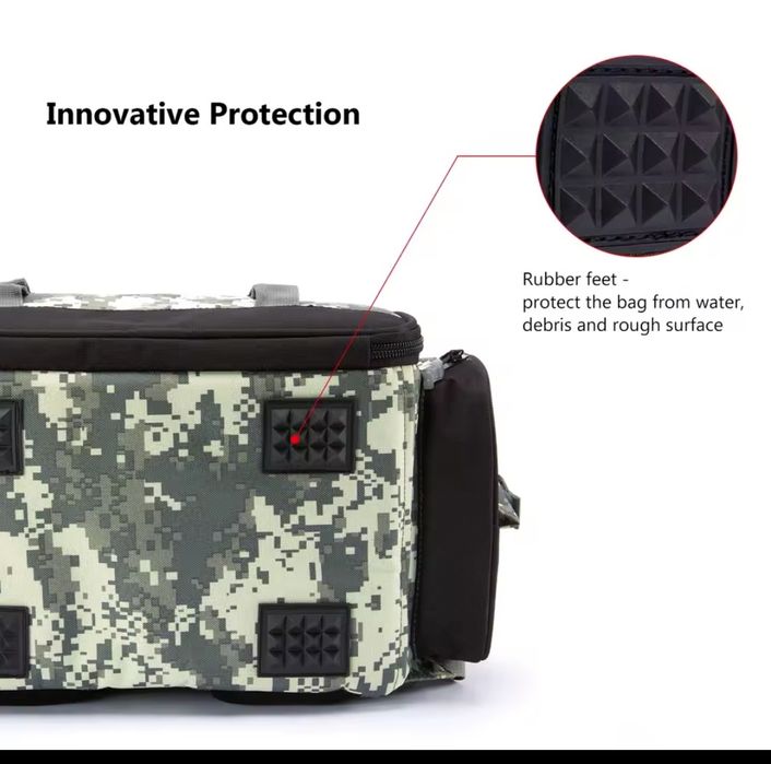 Bassdash plecak wędkarski na ryby jungle camo