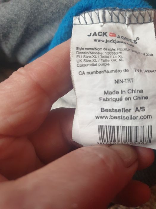Bluza dresowa XL Jack &Jones