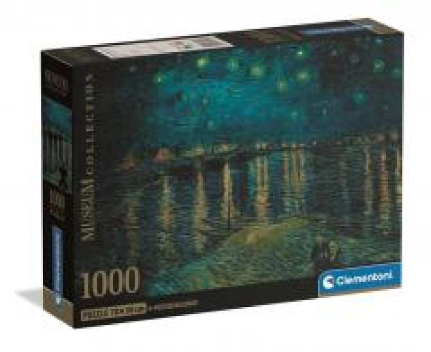 Puzzle 1000 Museum Van Gogh - Notte Stellata pudełko,279x214 mm