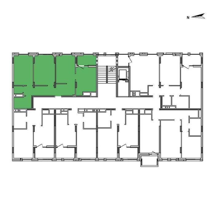 2-rooms apartment apartment by the address st. Promyshlennaya ul (area 81 m²) - Atlanta.ua - photo 15