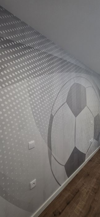 Papel parede aplicação
