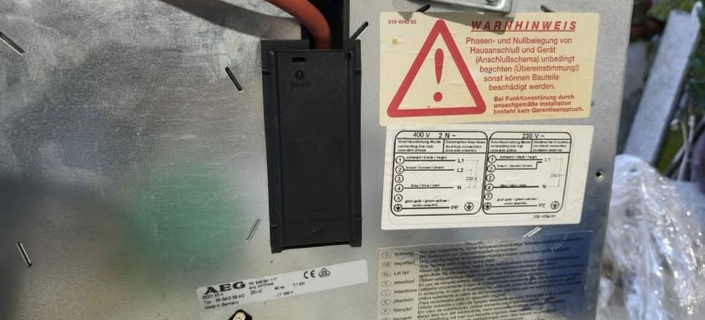 Placa de vitroceramica AEG