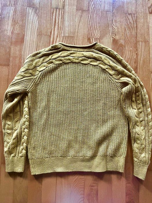 Musztardowy sweter S House