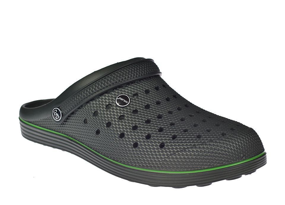 Duże klapki kroksy chodaki męskie ogrodowe H369 Kh roz. 48