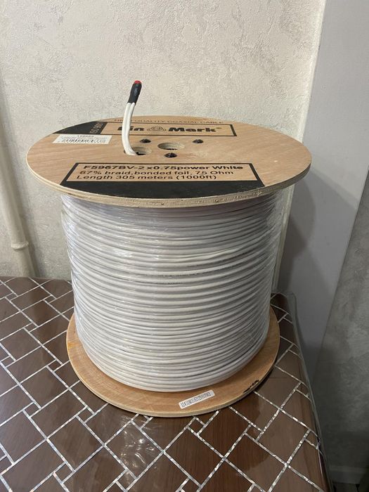 Коаксіальний кабель внутрішній з живленням