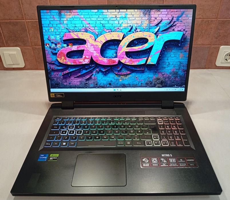 Ноутбук/Acer/nitro 5/i7/12650H/16 ram/512 ssd/rtx 4050/6gb/100tdp/17,3