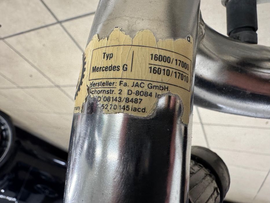 Kangur orrurowanie przednie Mercedes G klasa W463