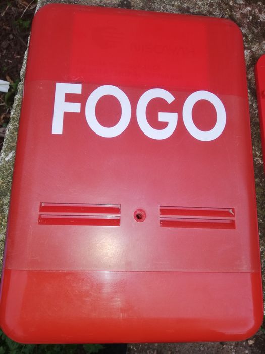 Central de incêndio.