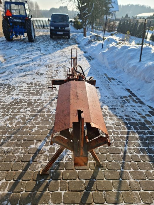 Łuparka do drewna hydrauliczna do ciągnika