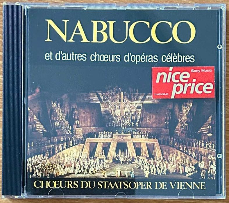 Nabucco et d'autres choeurs d'opéras - Wien Staatsoper  - 1988 - CD
