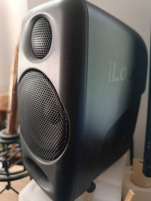 2 Micro-Colunas Estúdio Profissional ( ativo 50 w ) ILOAD Ok Multimidia