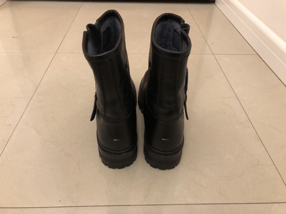 Tommy hilfiger jeans botki, bikery, biker boots, 39