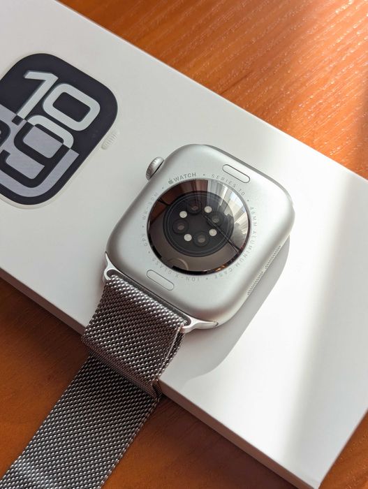 ‼️Jak nowy Apple Watch 10 Silver 46mm, długa gwarancja!