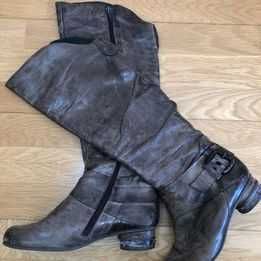 Bota Cano Alto (Pele)