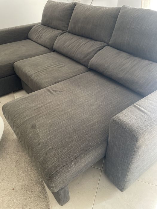 Sofá Cinza  Usado