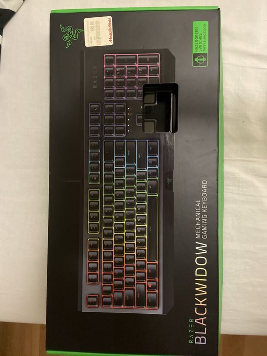 Klawiatura razer blackwidow mechanical gaming keyboard