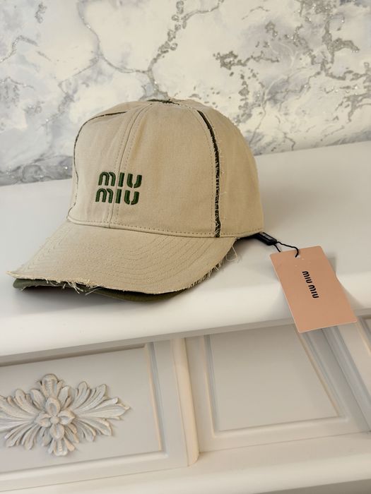 Кепка бейсболка miu miu