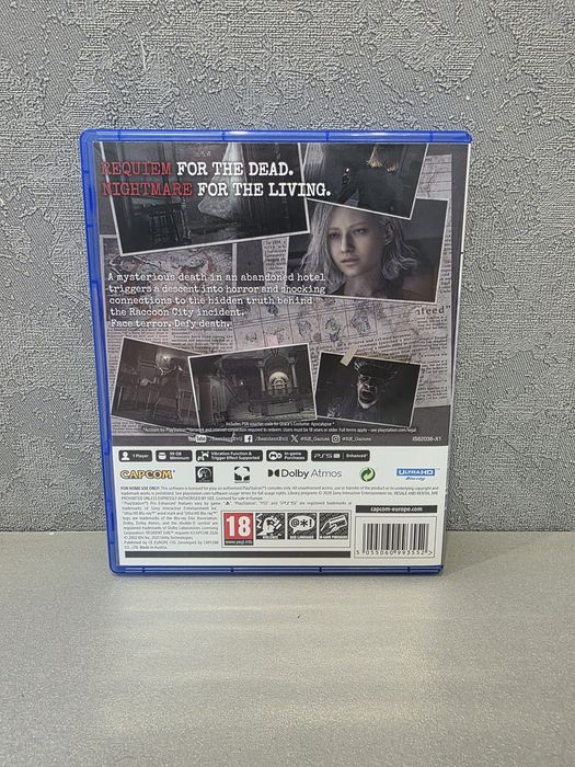RE9 RE Resident Evil 9 Evil9 Requiem RUS Магазин Ps 5 Ps5 Диск Обмін Гра Диски Ігри Sony Playstation