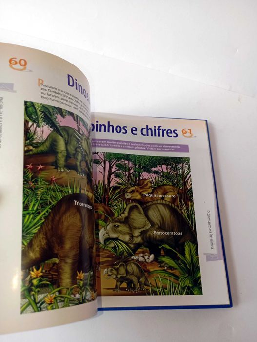 Enciclopédia Ilustrada dos Dinossauros e a Pré-História