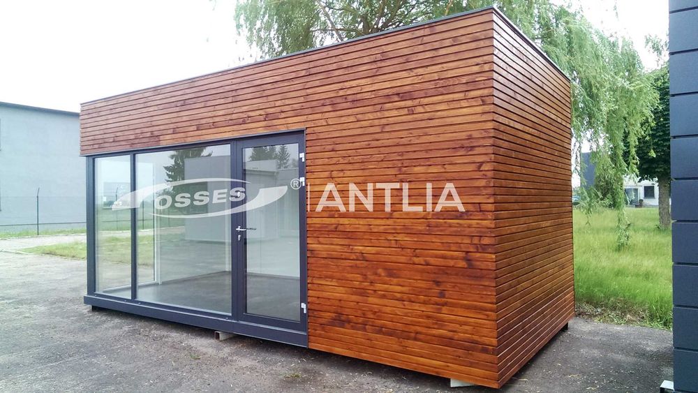 Pawilon kontenerowy Antlia - pawilony handlowe Osses | DREWNO