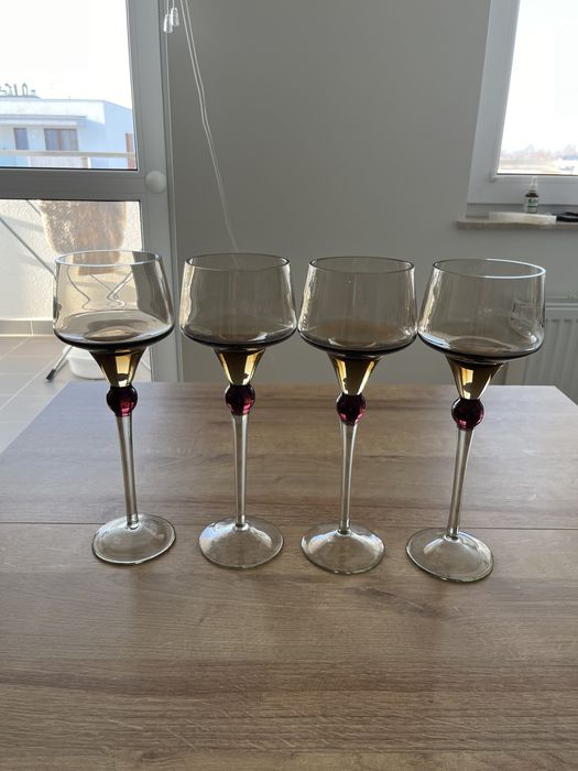 Komplet 4 kieliszków do wina ZSRR