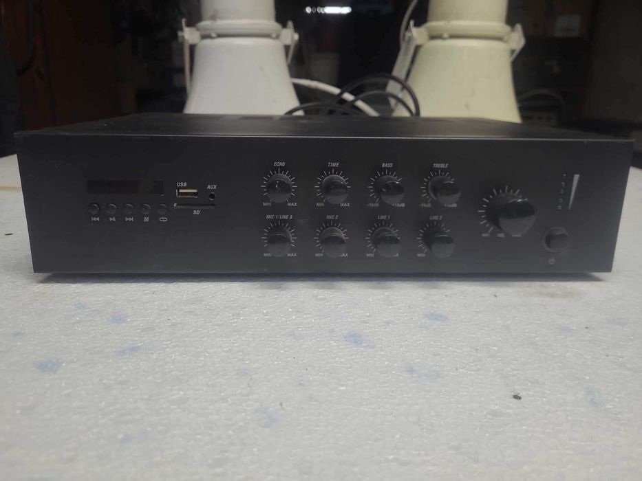 wzmacniacz/mikser PA z linią 100V