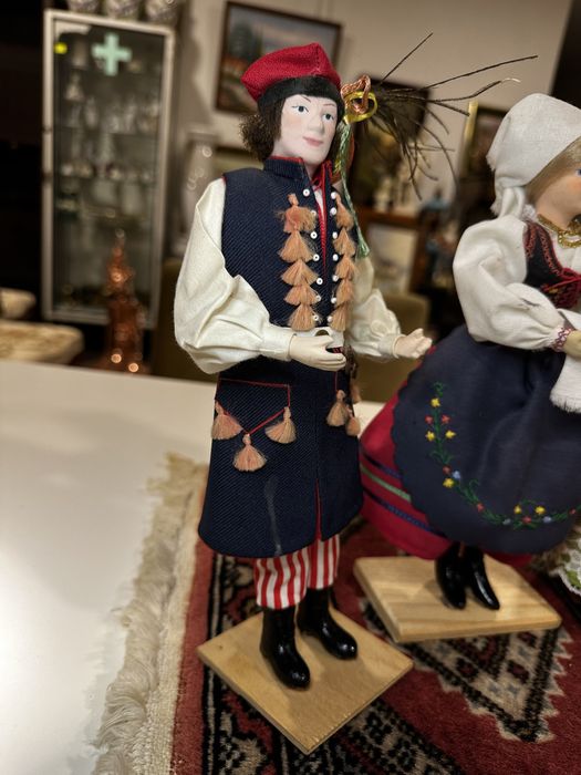 Lalka regionalna tradycyjny strój ludowy Polska 279