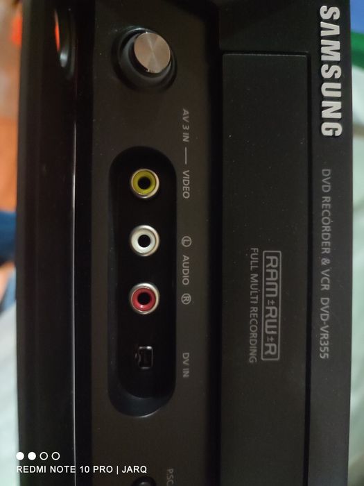Combo  Samsung vr 355 dvd+ vhs