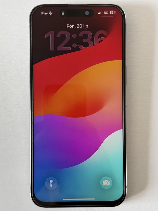 iPhone 15 Pro Max 256GB White Titanium (Biały)