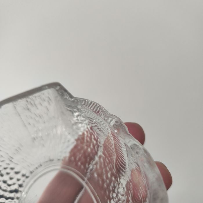 Ząbkowice Kaczka Łabędź Szklany Bomboniera Figurka Vintage Retro