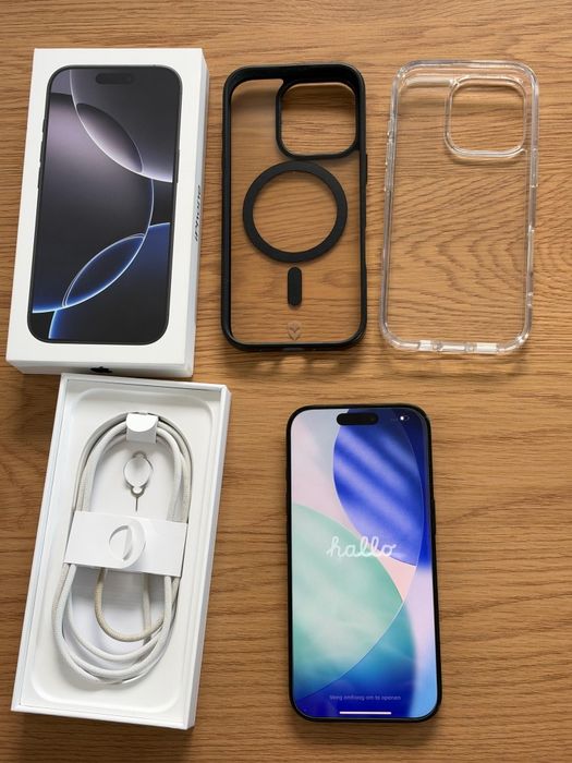Iphone 16 Pro 256GB kolor titan black