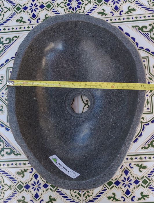 Lavatório de pousar em pedra - NOVO