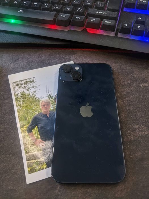 iPhone 14 Plus 128GB Midnight | БУ, в идеальном состояние | АКБ 100% | Esim