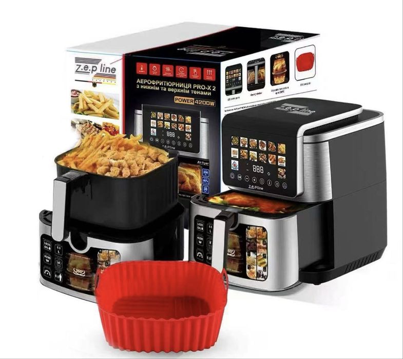 Продам аэрогриль ZEPLINE ZP-00339 13літрів 4200Вт